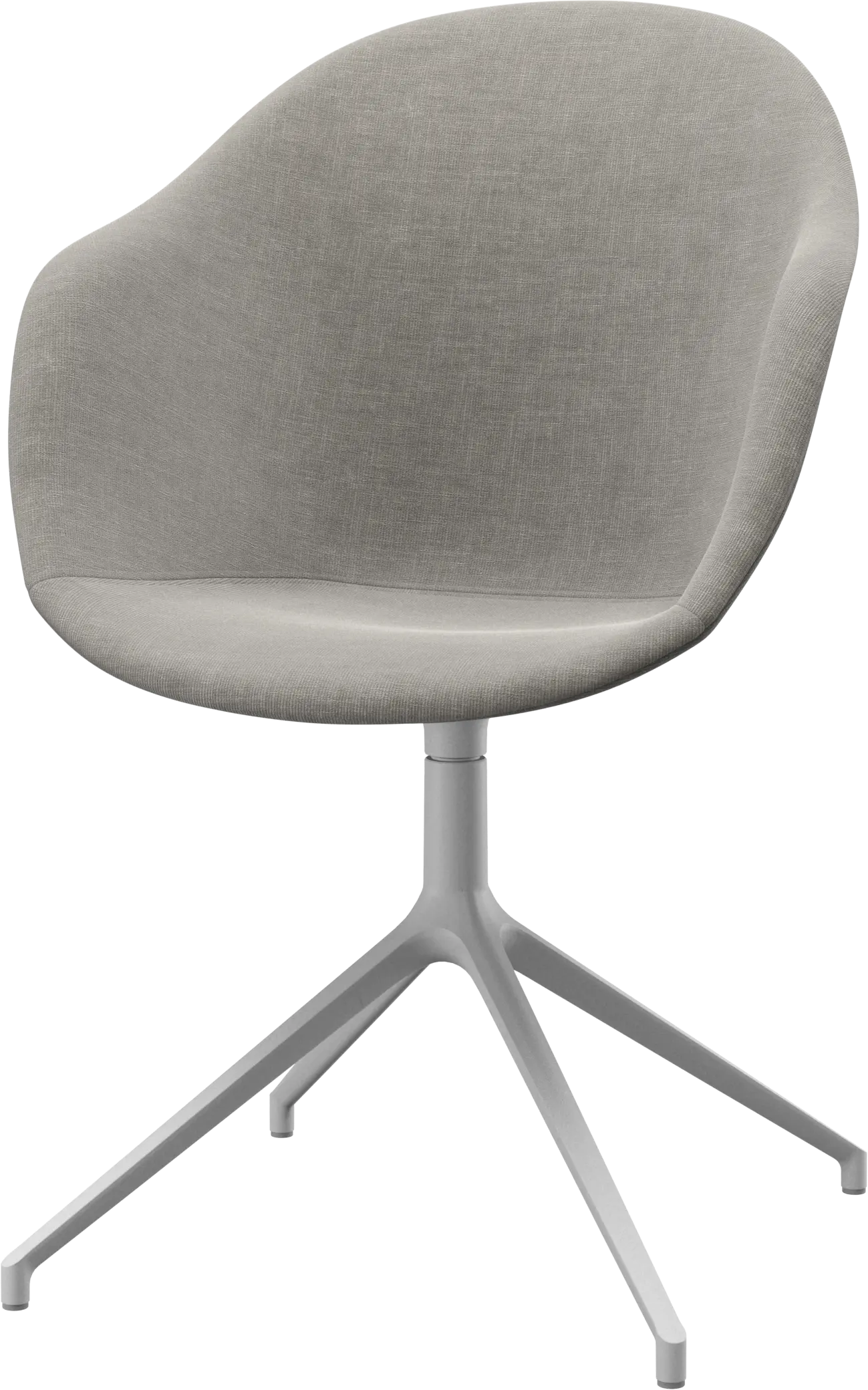 Adelaide ダイニングチェア 回転式 マットアッシュグレー モール レザー Adelaide ダイニングチェア、回転式 | Dining chair | Adelaide